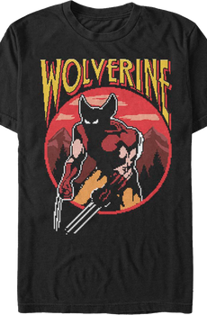 Wolverine Start Screen Marvel Comics T-Shirt