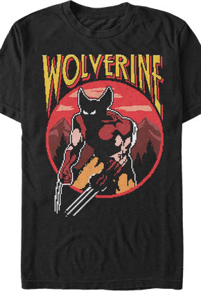 Wolverine Start Screen Marvel Comics T-Shirt