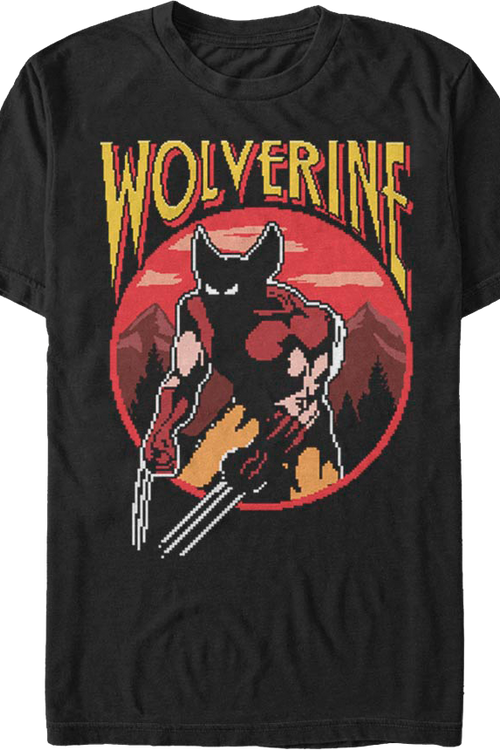 Wolverine Start Screen Marvel Comics T-Shirt - main product image