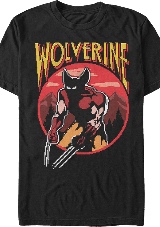 Wolverine Start Screen Marvel Comics T-Shirt - main product image