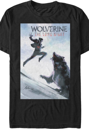 Wolverine The Long Night Marvel Comics T-Shirt