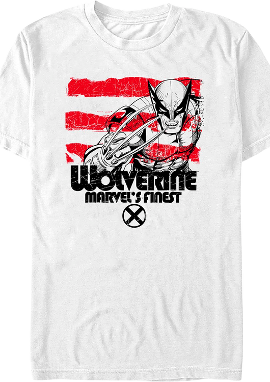 Marvel's Finest Wolverine T-Shirt - main product image