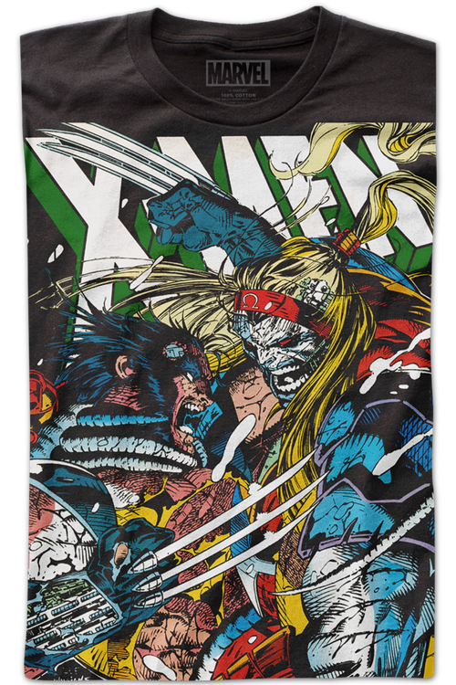 Wolverine vs Omega Marvel Comics T-Shirtmain product image