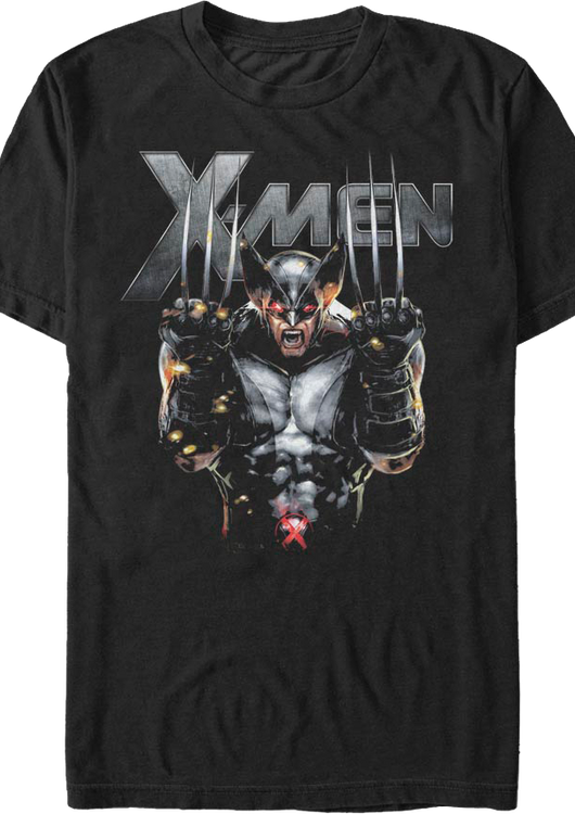 Wolverine X-Force Suit Marvel Comics T-Shirt - main product image