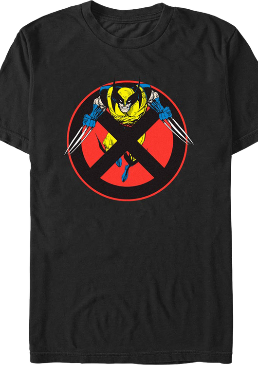 Wolverine X-Men Logo Marvel Comics T-Shirt - main product image