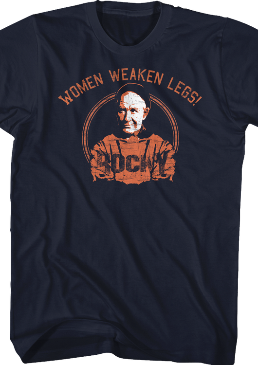 Women Weaken Legs Rocky T-Shirt - main product image