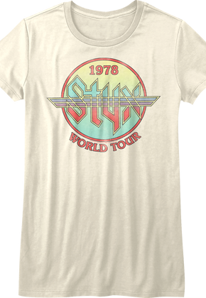 Womens 1978 World Tour Styx Shirt