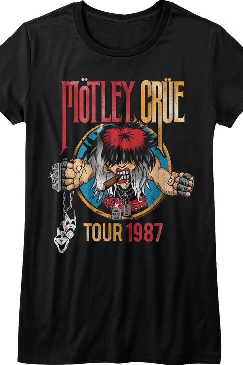 Womens 1987 Tour Motley Crue Shirtmain product image