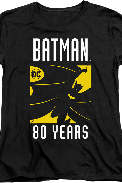 Womens 80 Years Batman Shirtmain product image