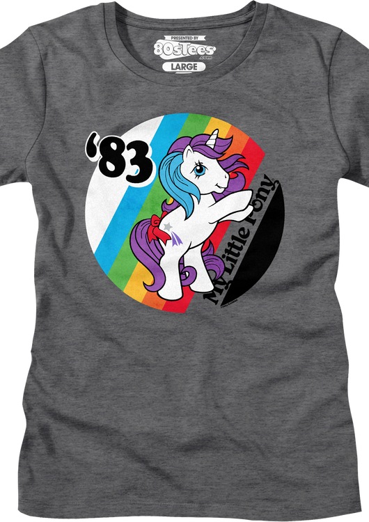 Womens '83 Rainbow My Little Pony Shirt - main product image