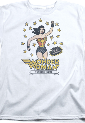 Womens Action Figure Wonder Woman Shirt