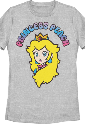 Womens Adorable Princess Peach Nintendo Shirt
