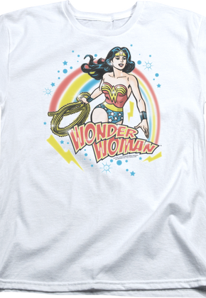 Womens Airbrush Wonder Woman Shirt
