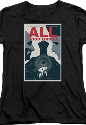 Womens All Good Things Star Trek The Next Generation Shirt