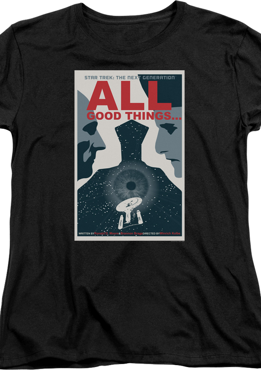 Womens All Good Things Star Trek The Next Generation Shirt - main product image