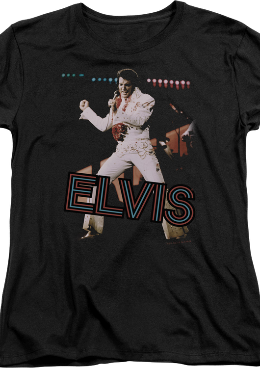 Womens Aloha From Hawaii Elvis Presley Shirt - main product image