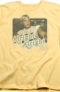Womens Alright Alright Dazed and Confused Shirt