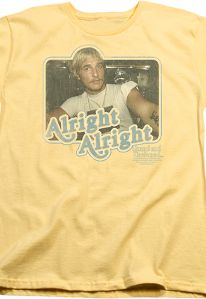Womens Alright Alright Dazed and Confused Shirt