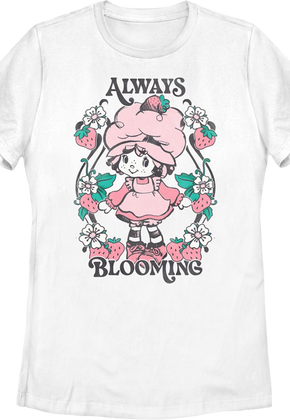 Womens Always Blooming Strawberry Shortcake Shirt