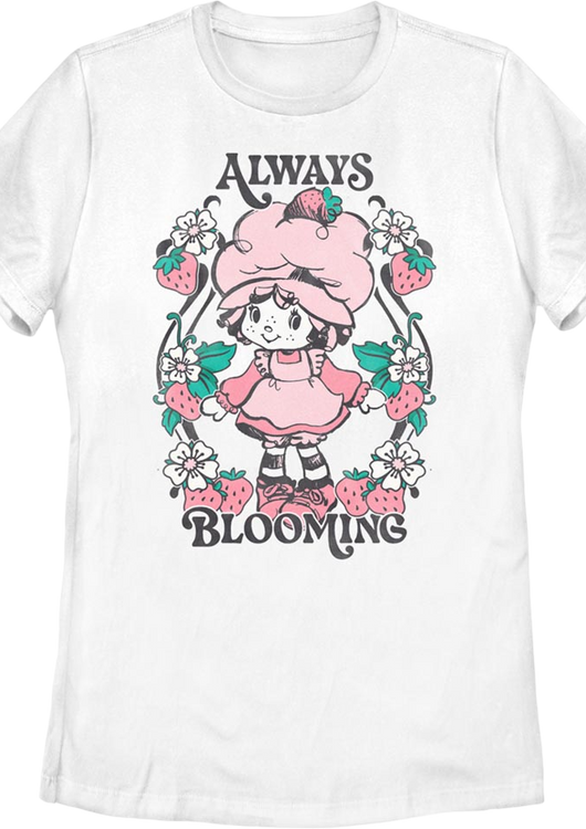 Womens Always Blooming Strawberry Shortcake Shirt - main product image