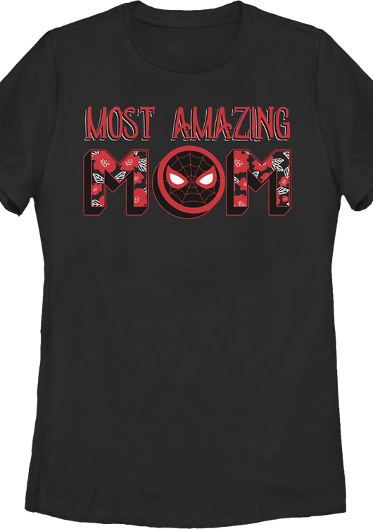 Womens Most Amazing Mom Marvel Comics Shirt - main product image