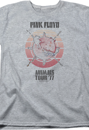 Womens Animals Tour 1977 Pink Floyd Shirt