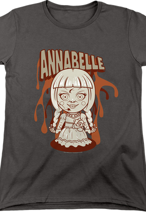 Womens Animated Annabelle Conjuring Shirt