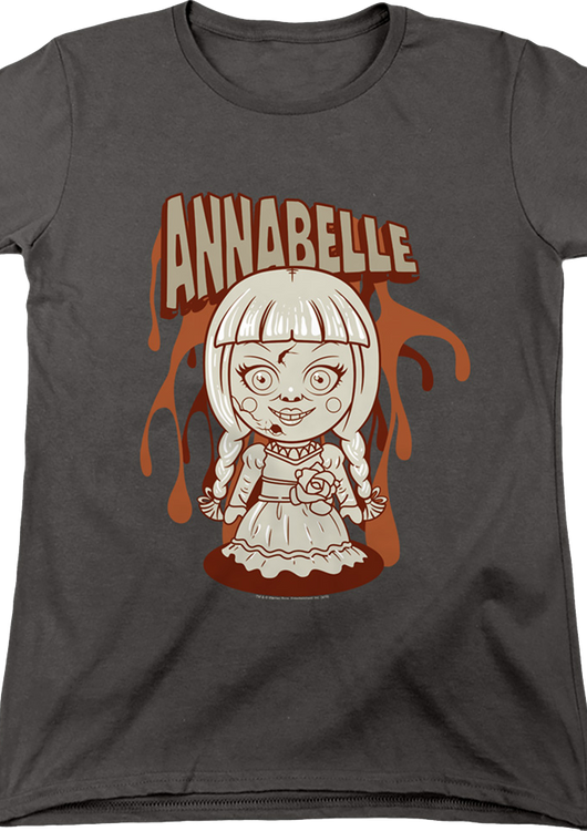Womens Animated Annabelle Conjuring Shirt - main product image