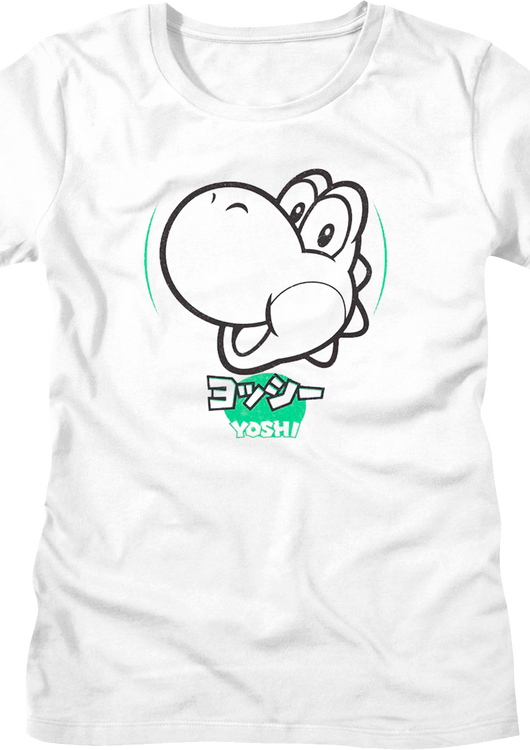 Womens apanese Yoshi Super Mario Bros. Nintendo Shirt - main product image