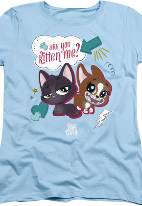 Womens Are You Kitten Me Littlest Pet Shop Shirt