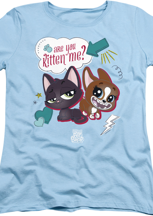 Womens Are You Kitten Me Littlest Pet Shop Shirt - main product image