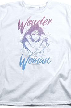 Womens Arms Crossed Wonder Woman Shirt