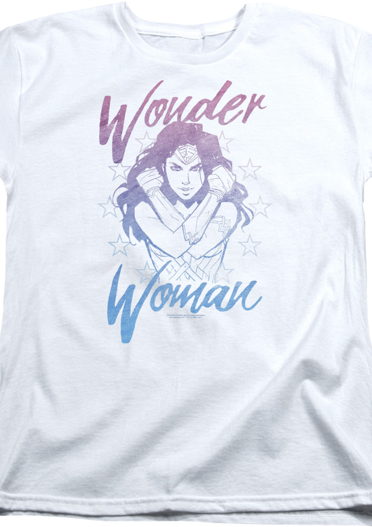 Womens Arms Crossed Wonder Woman Shirt - main product image