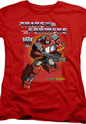 Womens Autobot Ironhide Transformers Shirt
