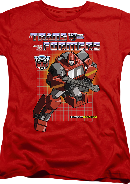 Womens Autobot Ironhide Transformers Shirt - main product image