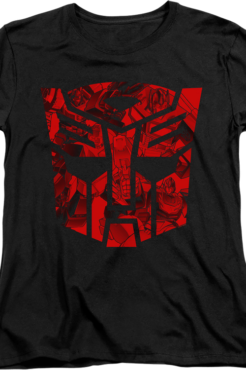 Womens Autobot Logo Illustrations Transformers Shirtmain product image