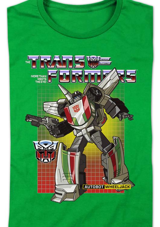 Womens Autobot Wheeljack Transformers Shirt - main product image