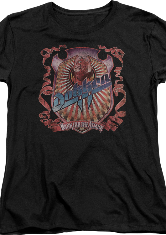 Womens Back For The Attack Dokken Shirt - main product image