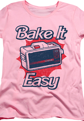 Womens Bake It Easy-Bake Oven Shirt