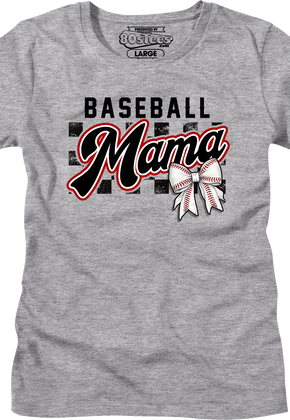 Womens Baseball Mama Shirt
