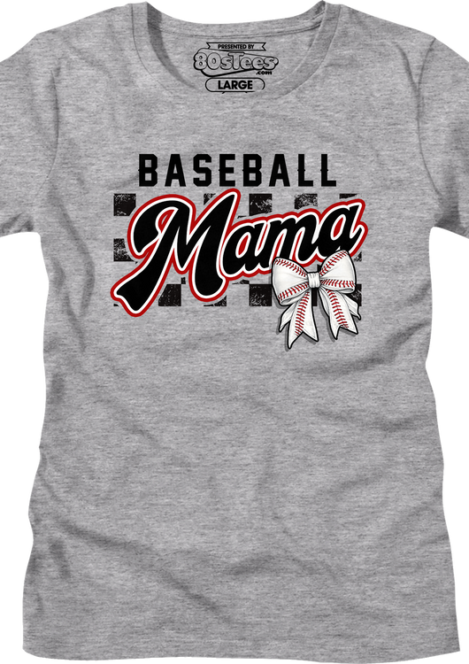 Womens Baseball Mama Shirt - main product image