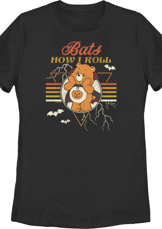 Womens Bats How I Roll Care Bears Shirt - main product image