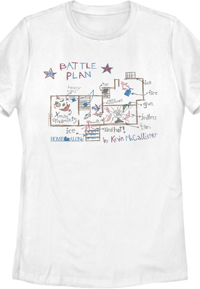 Womens Battle Plan Home Alone Shirt