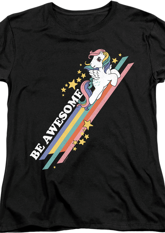 Womens Be Awesome My Little Pony Shirt - main product image