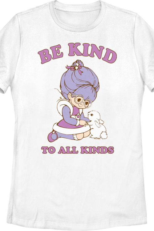 Womens Be Kind To All Kinds Rainbow Brite Shirtmain product image