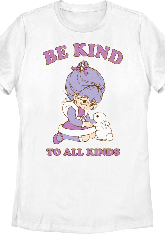 Womens Be Kind To All Kinds Rainbow Brite Shirt - main product image