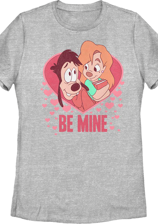 Womens Be Mine Goofy Movie Disney Shirt - main product image
