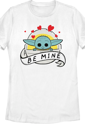 Womens Be Mine Mandalorian Star Wars Shirt