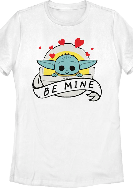 Womens Be Mine Mandalorian Star Wars Shirt - main product image