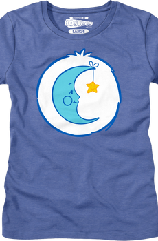 Womens Bedtime Bear Belly Badge Care Bears Shirt
